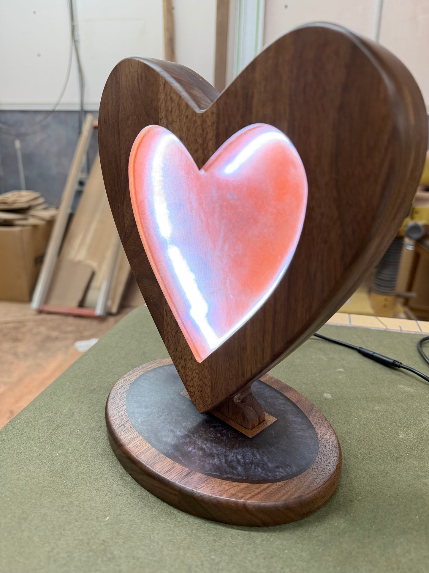 Mini Heart Lamp